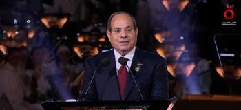 الرئيس السيسي: مصر أقدم دولة عرفها التاريخ وعلى أرضها خطت الحضارة أولى حروفها