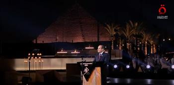 الرئيس السيسي: المتحف الكبير شهادة حية على عبقرية الإنسان المصري  