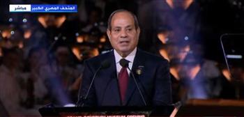 الرئيس السيسي: الإنسان المصري كان ولا يزال بنّاءً للحضارات صانعًا للمجد ورسولًا للسلام 