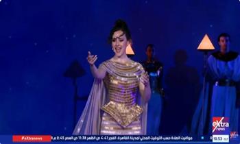 الفنانة شيرين طارق تُشارك في حفل افتتاح المتحف الكبير 