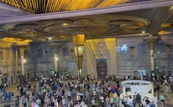 سكك حديد مصر تبث احتفالية افتتاح المتحف الكبير على شاشات محطة رمسيس