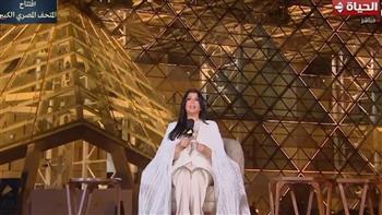 منى الشاذلي:"احتفالية المتحف الكبير دي متخصش مصر بس.. دي للعالم كله"  