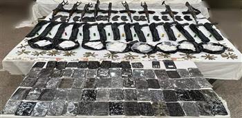 ضبط 185 قطعة سلاح ناري و379 قضية مخدرات خلال 24 ساعة