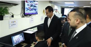 أمين عام "مستقبل وطن" يتفقد غرفة العمليات المركزية بالحزب لمتابعة سير العملية الانتخابية