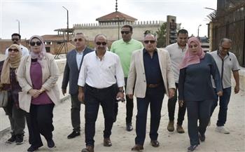 محافظ بورسعيد يتفقد المرحلة الأولى من أعمال تطوير الكورنيش السياحي من أمام نادي الصيد