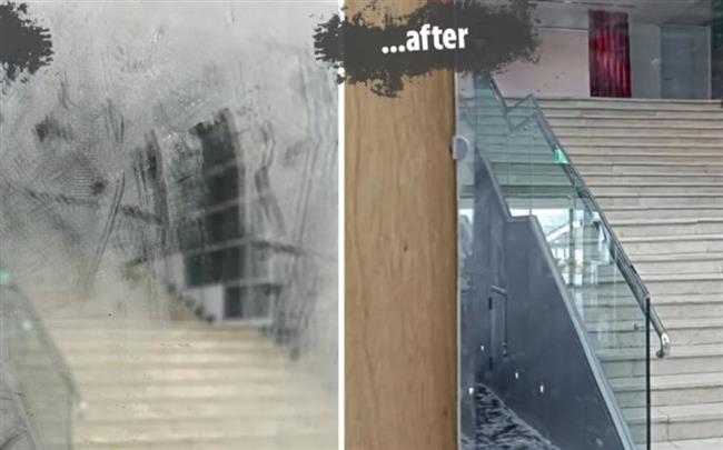 ظنها مرآة متّسخة.. متطوع ينظفّ عملًا فنيًا بمتحف تايواني