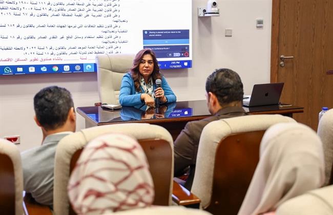 وزيرة التنمية المحلية تلتقي بمتدربي البرنامج الثاني من مبادرة "الحزم التدريبية لكوادر الإدارة الحكومية"