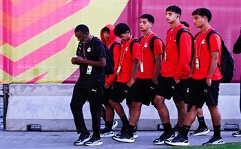 كأس العالم للناشئين.. منتخب مصر يصل الملعب لمواجهة إنجلترا
