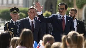 أمير قطر يبحث مع رئيسة سلوفينيا تعزيز العلاقات الثنائية بمختلف مجالات التعاون