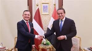 وزير الصحة يبحث مع نظيره اللاتفي سبل تعزيز التعاون بمجالات الرعاية الصحية المختلفة