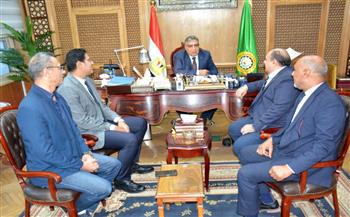 محافظ الدقهلية يلتقي رئيس قصور الثقافة ويتفقدان أعمال تطوير قصر ثقافة المنصورة