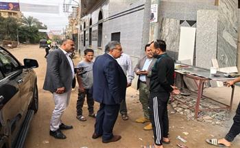 محافظ الدقهلية يتفقد مستوى النظافة والخدمات بقريتي نوسا الغيط ونوسا البحر في مركز أجا