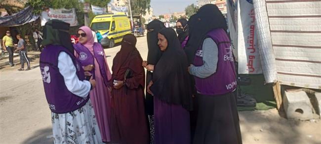 فرق شباب التطوع تشارك في تنظيم انتخابات مجلس النواب بمحافظة الوادي الجديد  