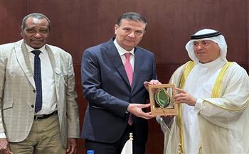 وزير الزراعة يبحث تعزيز الاستثمارات العربية في المجال الزراعي مع رئيس الهيئة العربية للاستثمار ومدير المنظمة