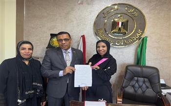 وزارة العمل تستجيب لفيديو فتاة من ذوي الاحتياجات الخاصة بالمنصورة وتوفر لها فرصة عمل