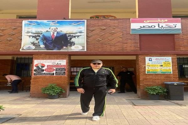 تامر عبدالمنعم يشارك في انتخابات مجلس النواب ويدلي بصوته