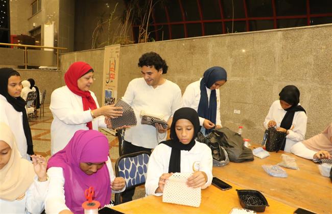 بالإسماعيلية.. أطفال المحافظات الحدودية يجسدون ملامح مصر القديمة في ورش أسبوع «أهل مصر»