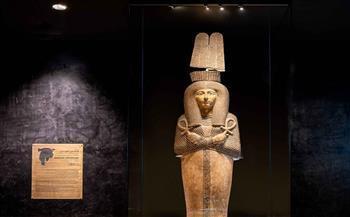 كنوز من الحضارة المصرية.. التابوت الخارجي للملكة أحمس نفرتاري بالقومي للحضارة المصرية