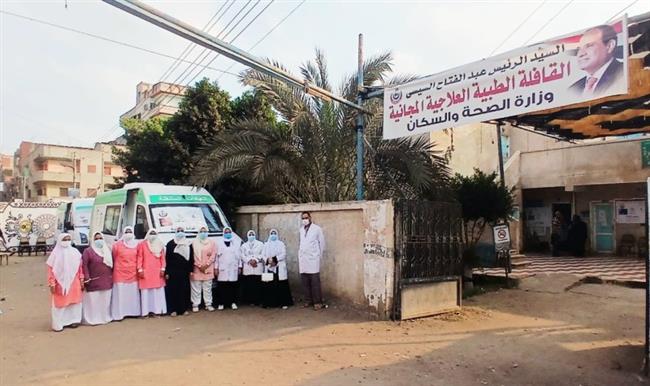 محافظ الدقهلية: 1654 مواطنًا استفادوا من القافلة الطبية المجانية في الرحمانية مركز ميت غمر