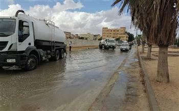 مطروح ترفع درجة الاستعداد القصوى لمواجهة عدم الاستقرار في الأحوال الجوية