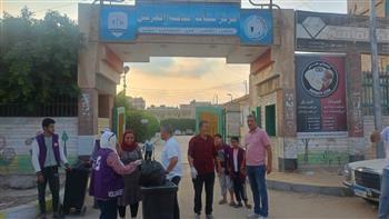 "الشباب والرياضة" تنظم مبادرة تنظيف وتجميل مدينة العريش