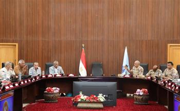 اجتماع تنسيقي لمتابعة استعدادات مشروع "صقر 157" بالبحر الأحمر