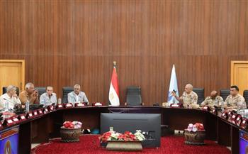 اجتماع تنسيقي لمتابعة استعدادات مشروع "صقر 157" بالبحر الأحمر