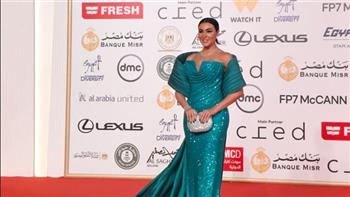 ميريهان حسين تتألق في حفل افتتاح الدورة الـ 46 من مهرجان القاهرة السينمائي 