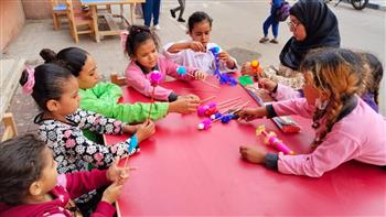 قصور الثقافة تحتفل بعيد الطفولة بالمناطق الجديدة الآمنة ضمن مشروع "جودة حياة"