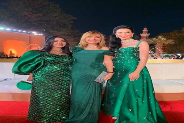 جاسمين طه زكي تشارك جمهورها صورًا من افتتاح مهرجان القاهرة السينمائي الدولي  