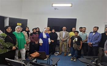 الشباب والرياضة تنفذ ندوة توعوية تحت شعار مخاطر الإدمان الرقمي