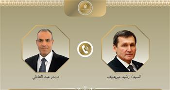 وزير الخارجية يؤكد استعداد الشركات المصرية لتوظيف خبراتها في تلبية احتياجات السوق التركمانستانية