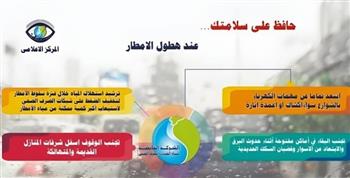 الشركة القابضة تقدم نصائح لتجنب الأضرار أثناء سقوط الأمطار.. منها ترشيد استهلاك المياه
