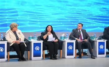 نائبة وزيرة التضامن تشارك في فعاليات الجلسة الحوارية تحت عنوان «طول العمر الصحي عبر الأجيال»