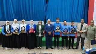 قصور الثقافة تحتفل بالطلاب الفائزين في مسابقة "العباقرة" بالفيوم