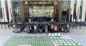 الداخلية تحبط محاولة جلب أقراص مخدرة تُقدر قيمتها المالية بـ2.730 مليار جنيه