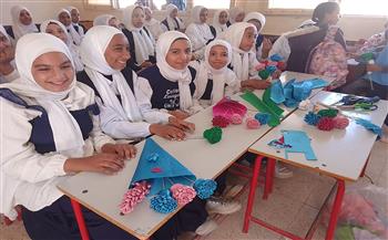 ضمن أنشطتها بقرى حياة كريمة.. الثقافة تختتم القافلة الثانية بقرية "بنجر 23" في مطروح 