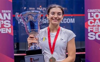 أمينة عرفي تتأهل إلى نهائي بطولة الصين المفتوحة للإسكواش
