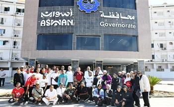 أسوان: انطلاق ماراثون خيري لاتحاد شباب يدير شباب لتشجيع فئات المجتمع على الرياضة