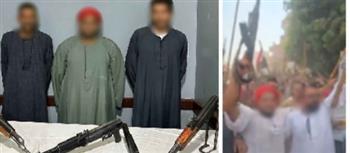 ضبط المتهمين بإطلاق أعيرة نارية ابتهاجاً بفوز مرشح في انتخابات النواب بقنا   