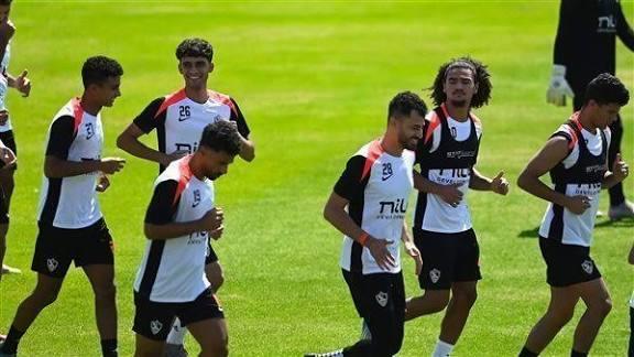 الزمالك يخوض مرانه استعدادًا للقاء زيسكو الزامبي   