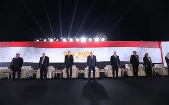 انطلاق المؤتمر الجماهيري الأضخم لـ "الجبهة الوطنية " بالغربية