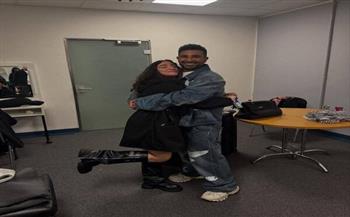 جودي أحمد سعد تطلب الدعاء لوالدها بعد تعرضه لحادث على طريق العين السخنة