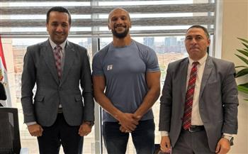 كرم جابر يبدأ جولته الميدانية لمتابعة مراكز تدريب المشروع القومي للموهبة والبطل الأولمبي