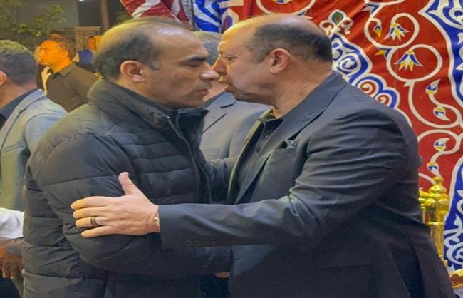 سيد عبد الحفيظ يشارك في مراسم عزاء محمد صبري  