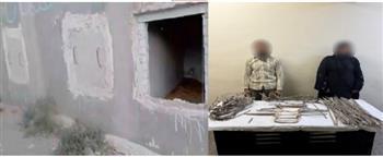 ضبط المتهمين بسرقة أبواب حديدية من إحدى المقابر بالشرقية