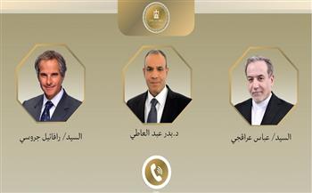 وزير الخارجية يبحث هاتفيًا مسار التعاون بين إيران و"الوكالة الدولية" بشأن الملف النووي