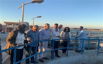 رئيس مياه البحر الأحمر يتفقد محطة المعالجة الثلاثية ويؤكد على الالتزام بمعايير الجودة 