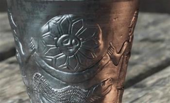 "عين سامية".. اكتشاف كأس فضية في فلسطين تحمل أقدم تصوير لنشأة الكون