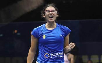 أمينة عرفي تتوج ببطولة الصين المفتوحة للاسكواش بالفوز على لاعبة اليابان